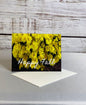 Floral Fall Notecards: Blank Inside, Set of 6
