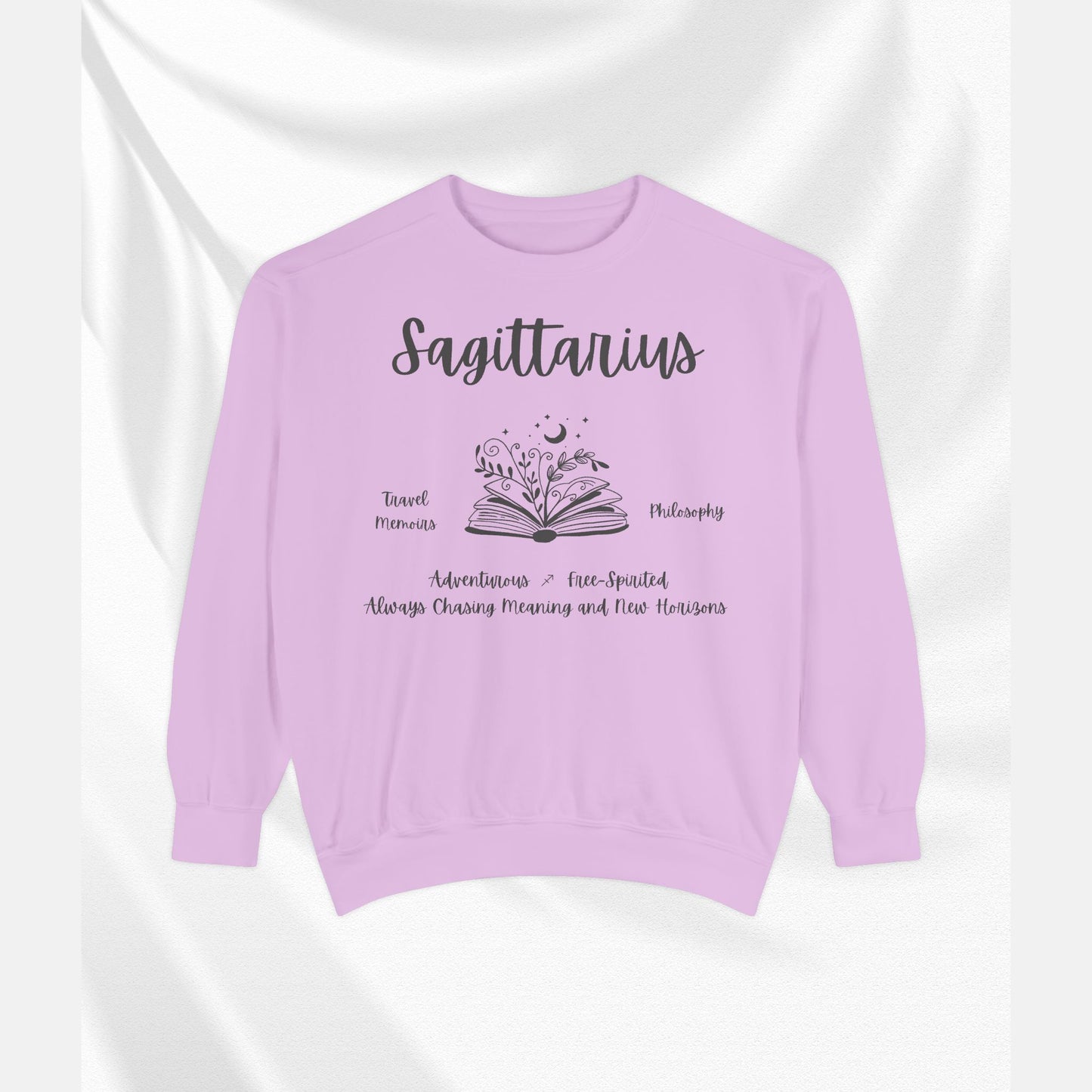 Sagittarius Astrology Sweatshirt, Cozy Unisex Style, Gift for Astrology Lovers, Zodiac Apparel, Astrology Birthday Gift