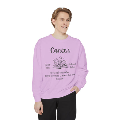 Cancer Zodiac Sweatshirt, Unisex Astrology Apparel, Vintage-Style Gift, Cozy Astrology Sweatshirt, Perfect for Zodiac Lovers, [...]