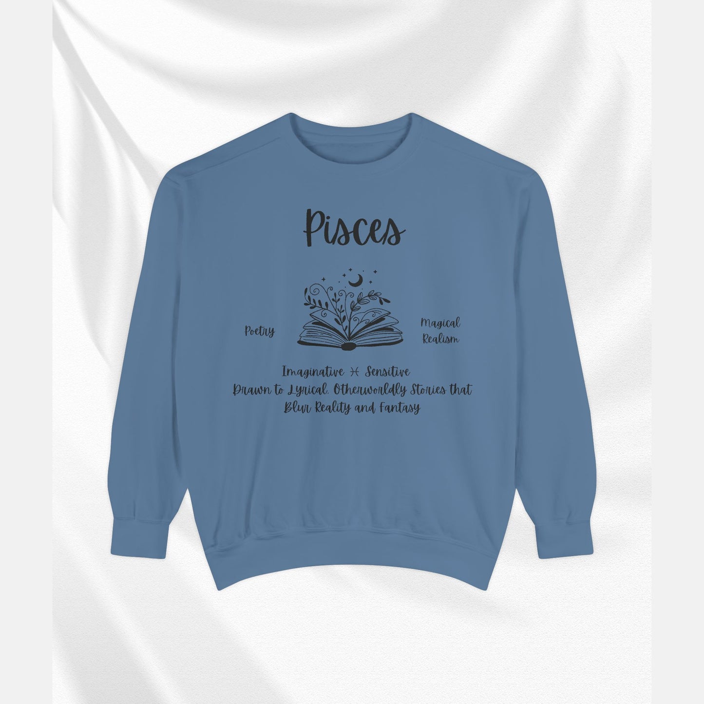 Pisces Booklover Sweatshirt, Booklover sweatshirt for everyday