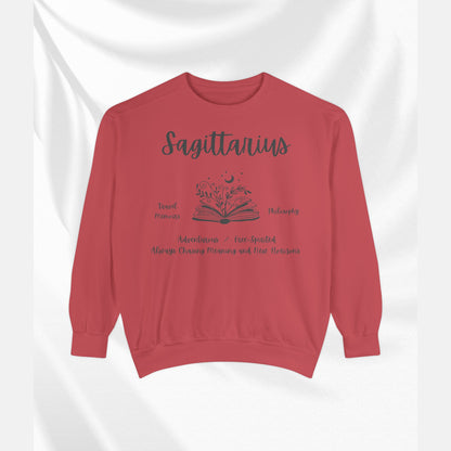 Sagittarius Astrology Sweatshirt, Cozy Unisex Style, Gift for Astrology Lovers, Zodiac Apparel, Astrology Birthday Gift