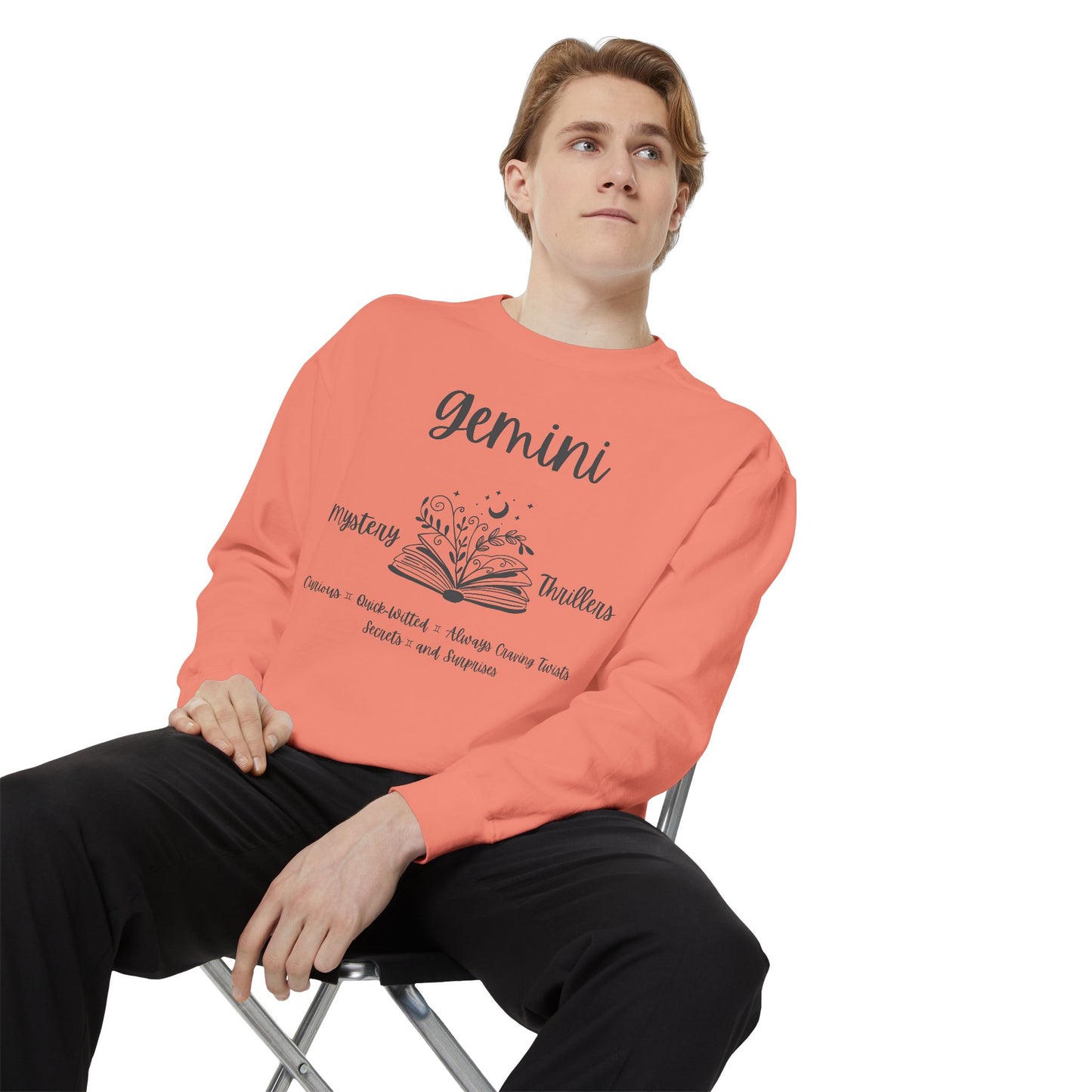 Gemini Book Lover Sweatshirt