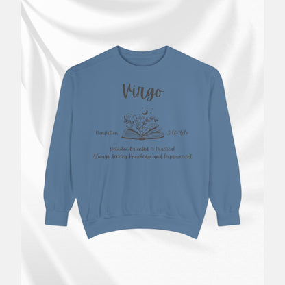 Virgo Zodiac Book Lover Sweatshirt