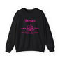Gemini Book Lover Sweatshirt, White , Black,  Light Pink , Bright Pink Design