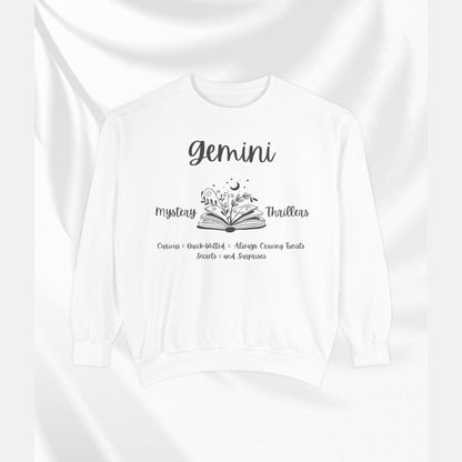 Gemini Book Lover Sweatshirt