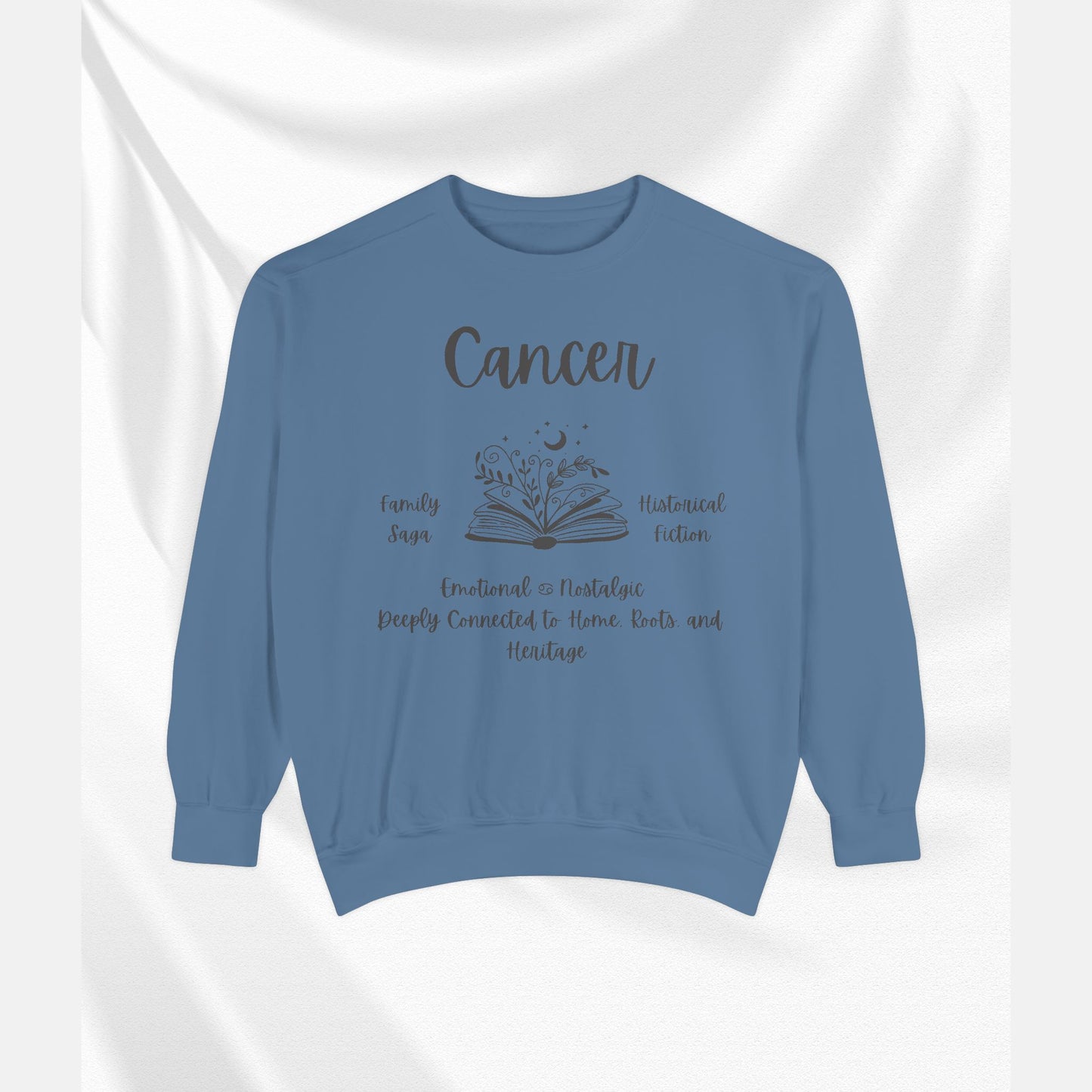 Cancer Zodiac Sweatshirt, Unisex Astrology Apparel, Vintage-Style Gift, Cozy Astrology Sweatshirt, Perfect for Zodiac Lovers, [...]