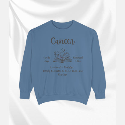 Cancer Zodiac Sweatshirt, Unisex Astrology Apparel, Vintage-Style Gift, Cozy Astrology Sweatshirt, Perfect for Zodiac Lovers, [...]