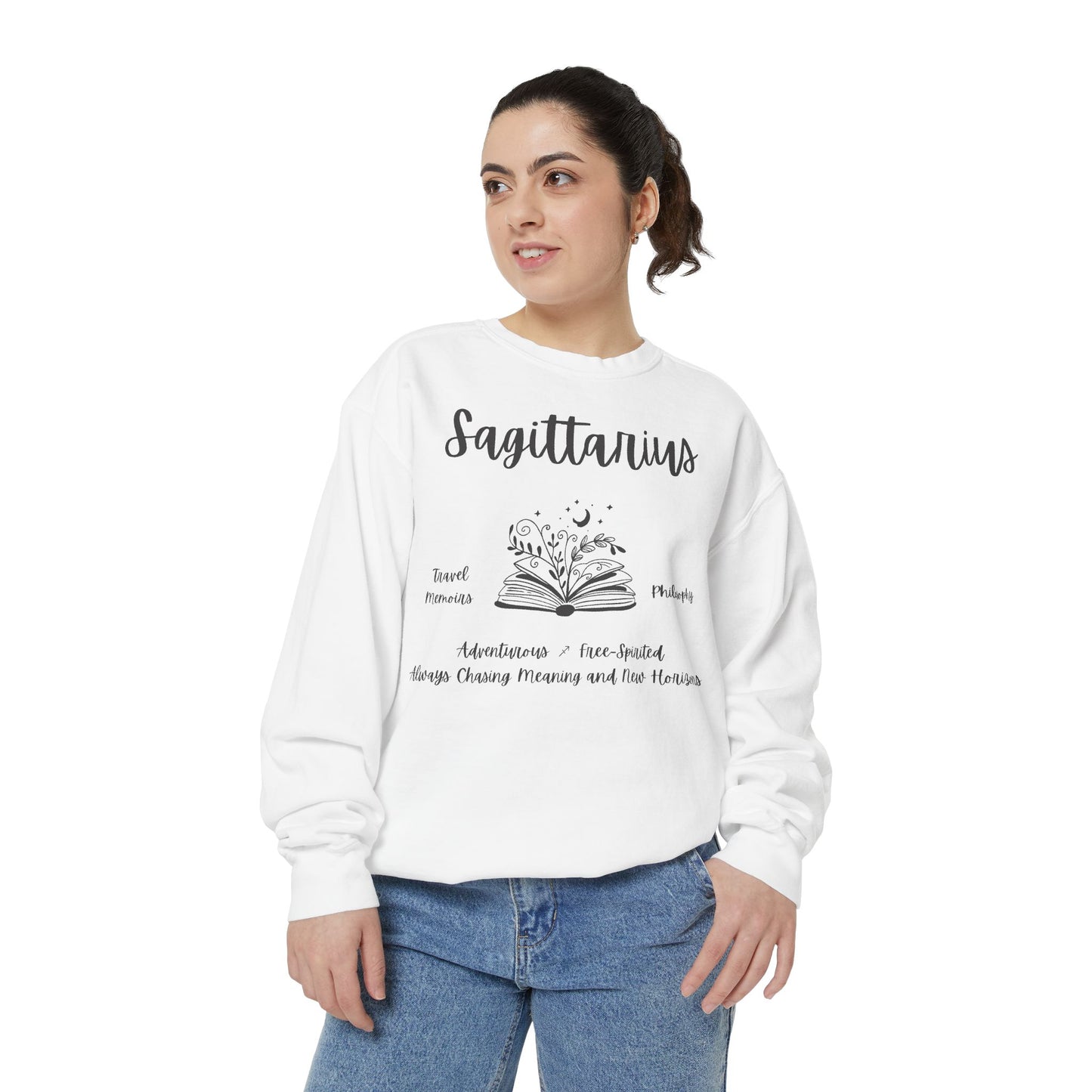 Sagittarius Astrology Sweatshirt, Cozy Unisex Style, Gift for Astrology Lovers, Zodiac Apparel, Astrology Birthday Gift