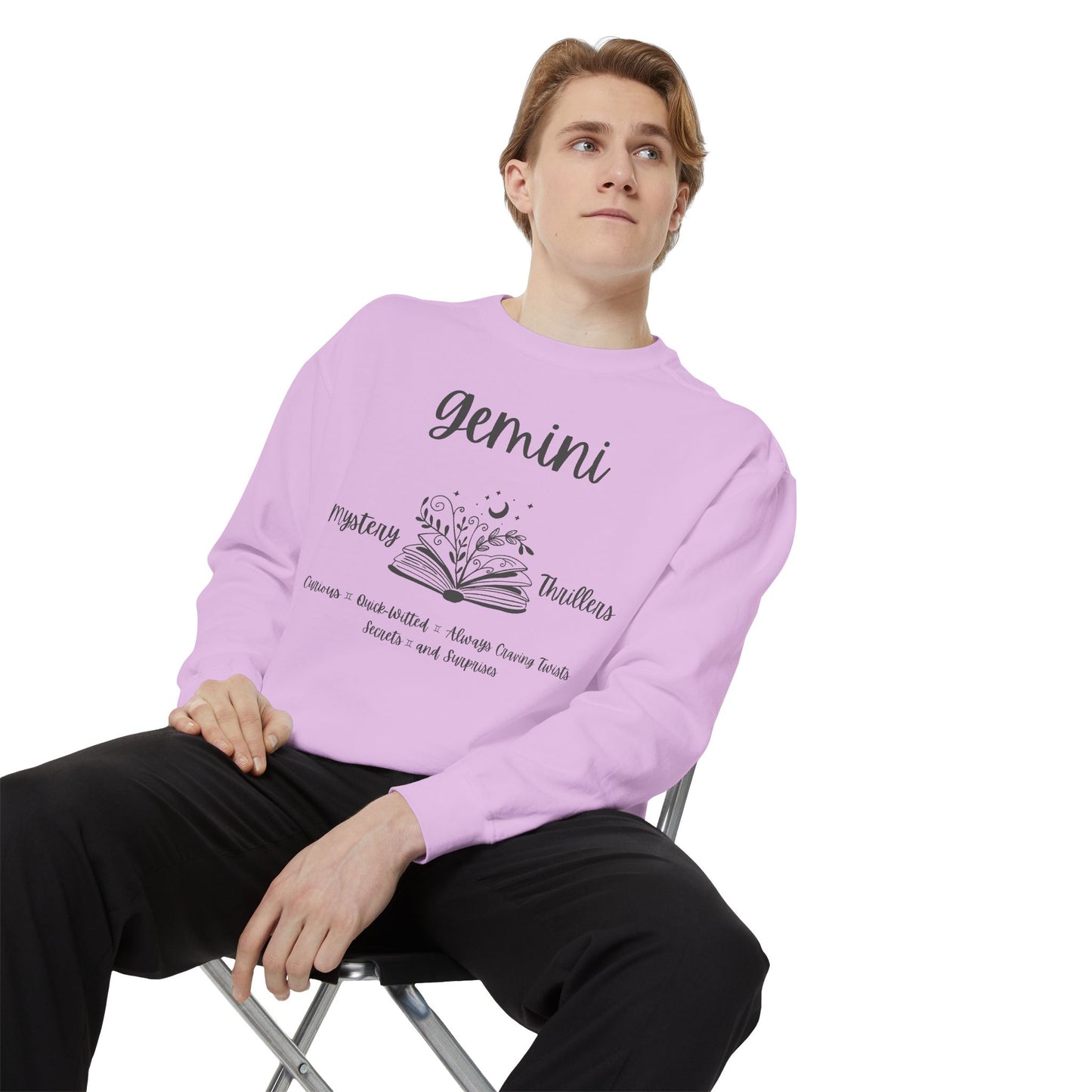 Gemini Book Lover Sweatshirt