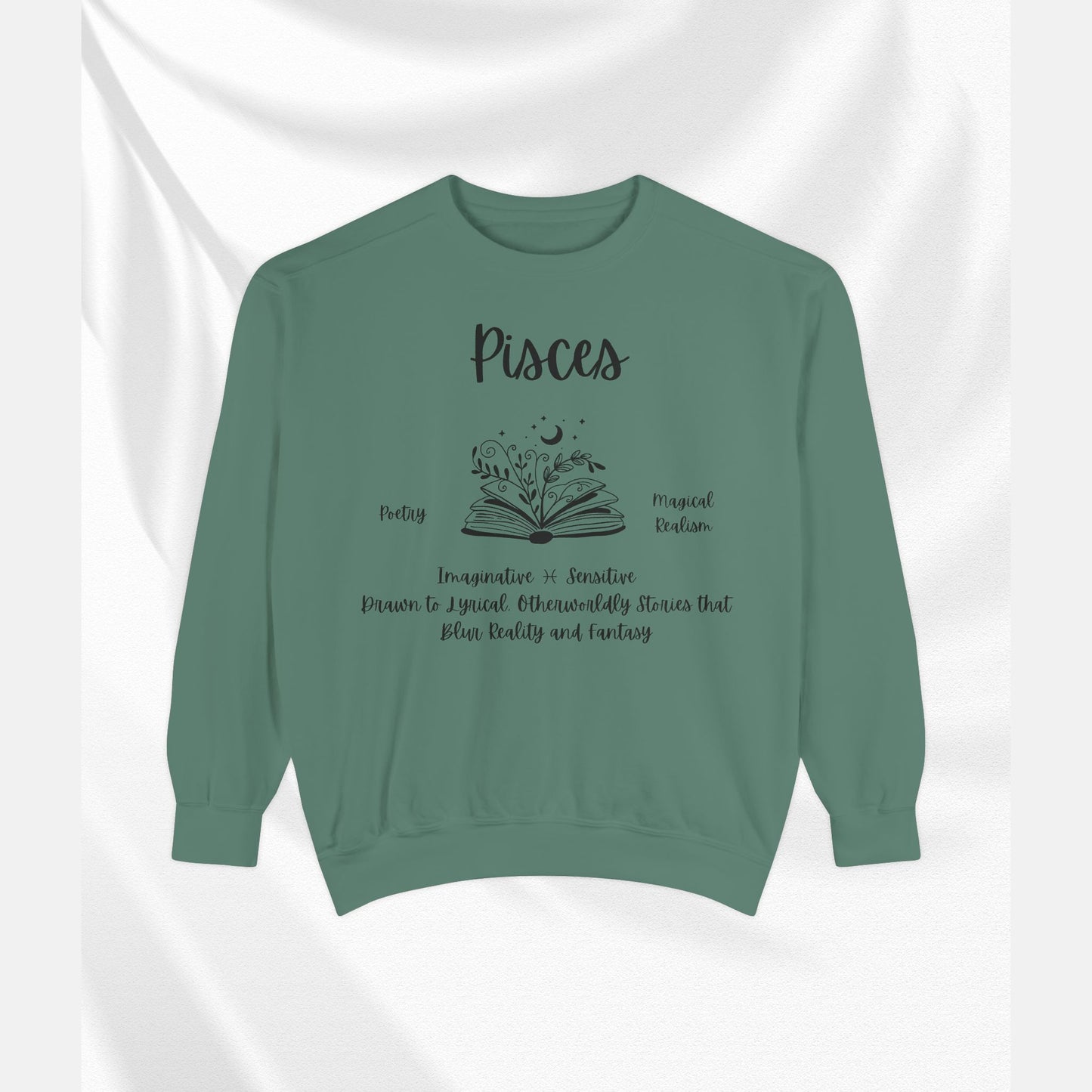 Pisces Booklover Sweatshirt, Booklover sweatshirt for everyday