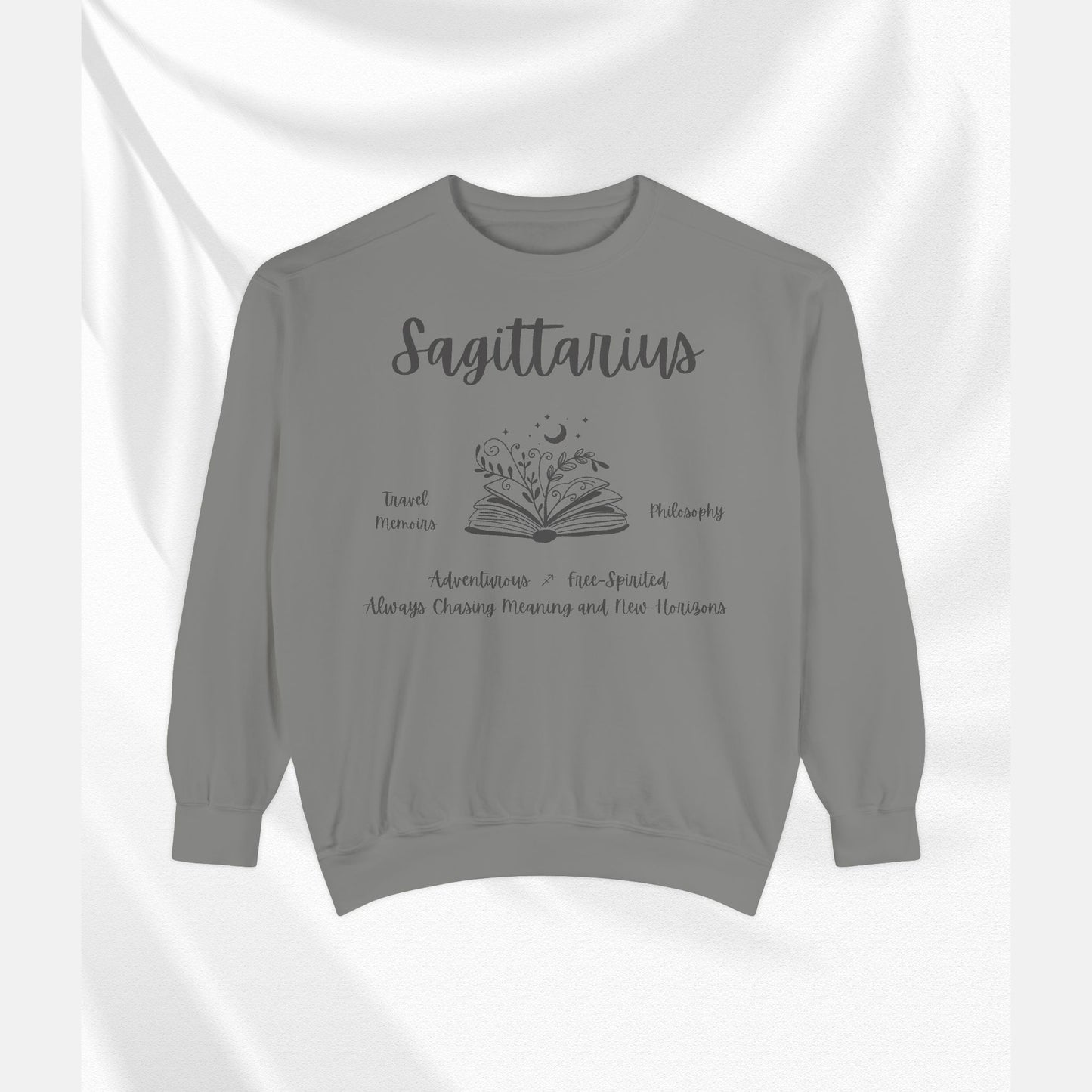 Sagittarius Astrology Sweatshirt, Cozy Unisex Style, Gift for Astrology Lovers, Zodiac Apparel, Astrology Birthday Gift