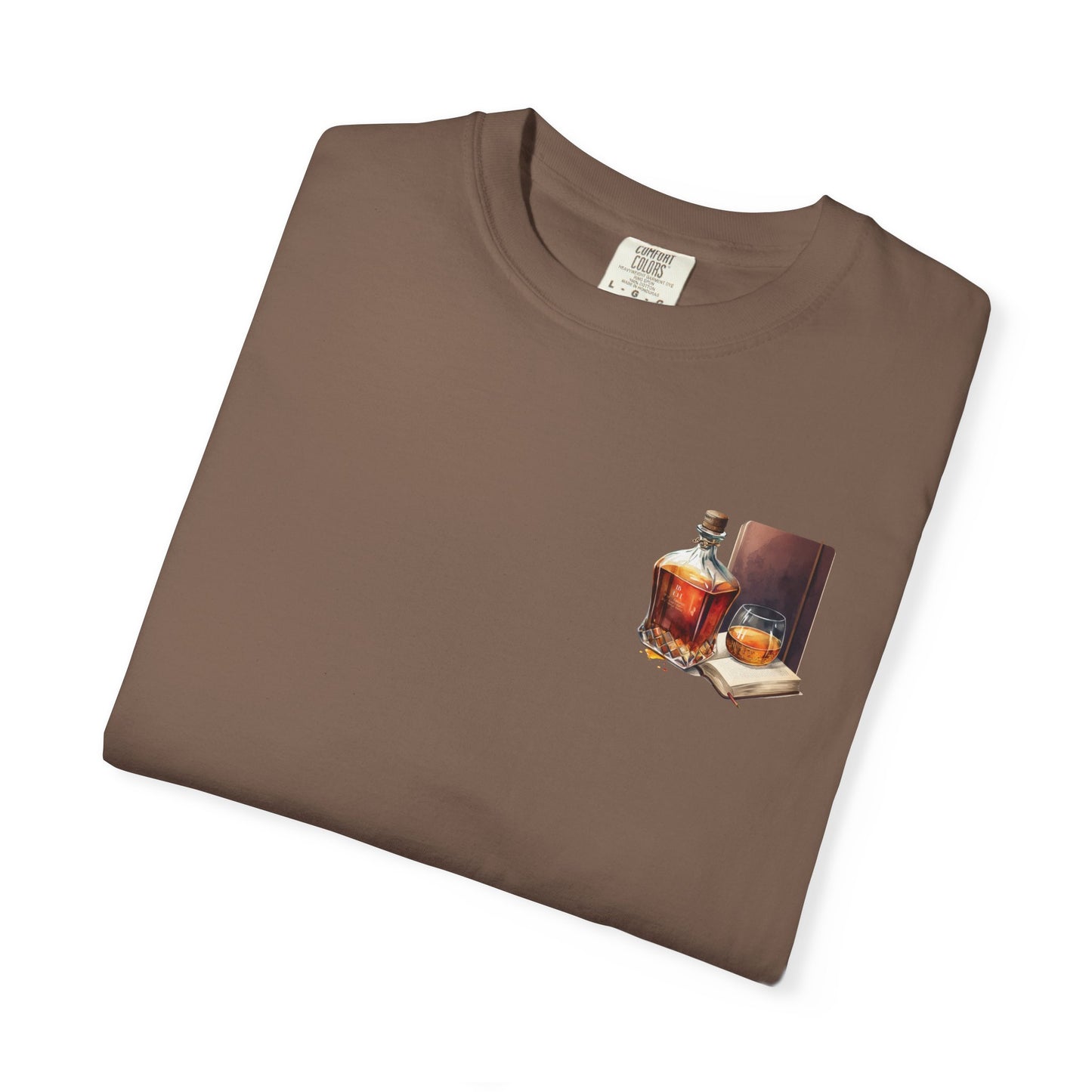 Neat Whiskey Unisex T-shirt Garment-Dyed for Whiskey Lovers