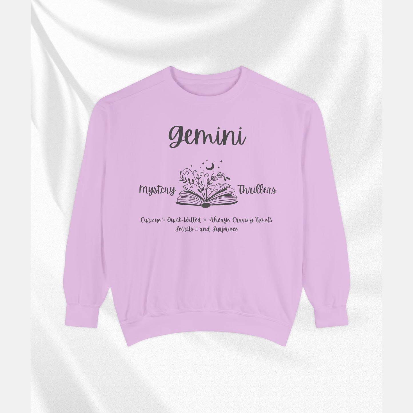 Gemini Book Lover Sweatshirt