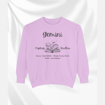 Gemini Book Lover Sweatshirt