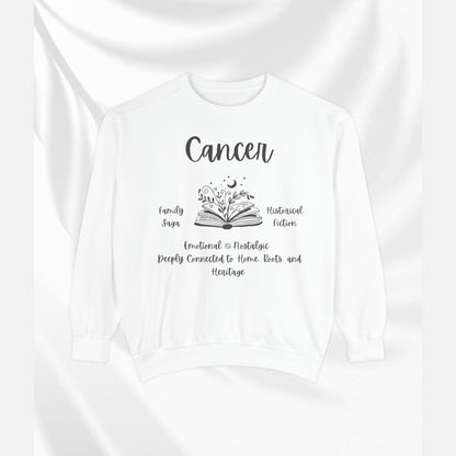 Cancer Zodiac Sweatshirt, Unisex Astrology Apparel, Vintage-Style Gift, Cozy Astrology Sweatshirt, Perfect for Zodiac Lovers, [...]