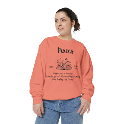 Pisces Booklover Sweatshirt, Booklover sweatshirt for everyday