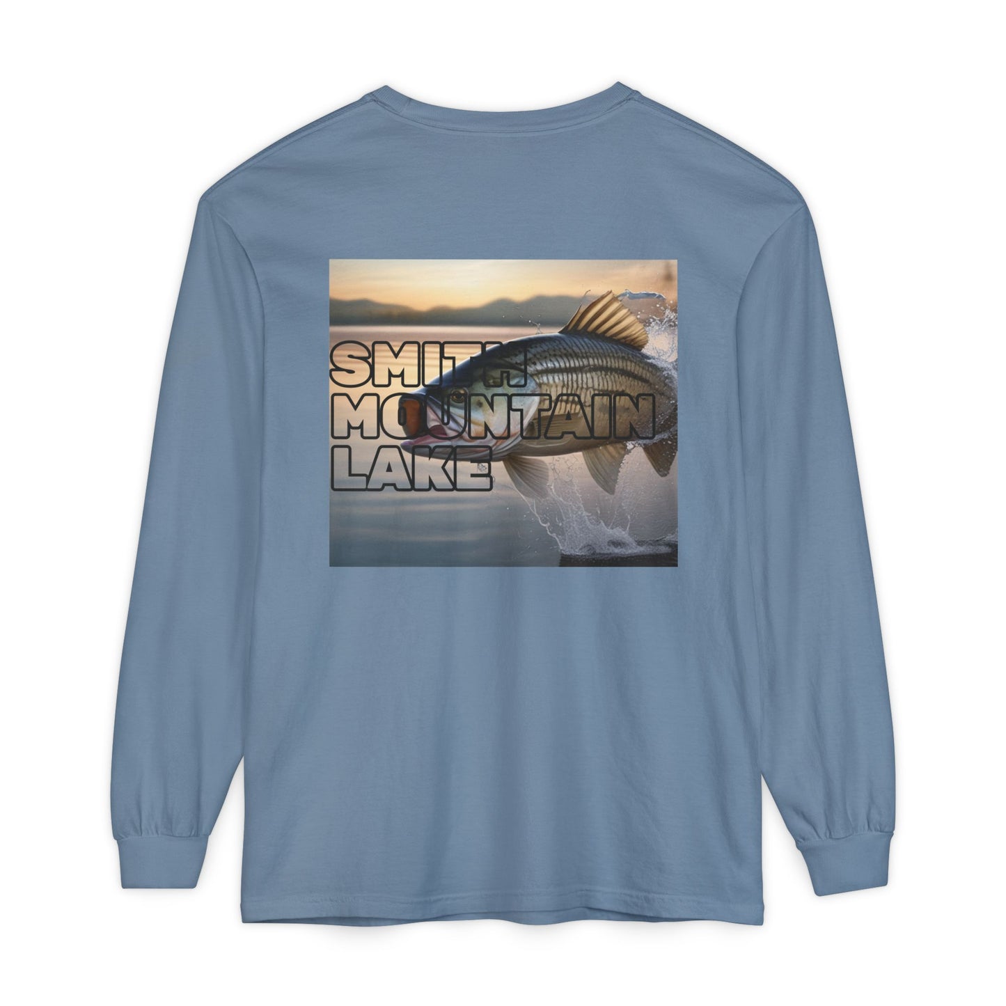 Fisherman Lake Vibes Long Sleeve T-Shirt