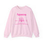 Aquarius Book Lover Sweatshirt , Black, White or Light Pink, Bright Pink Design