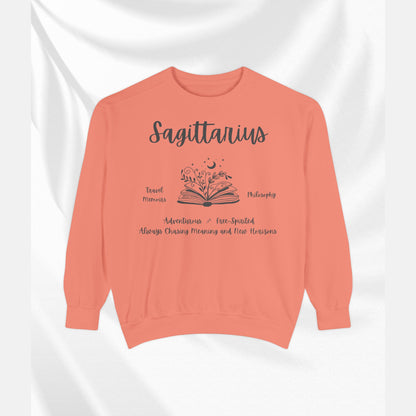 Sagittarius Astrology Sweatshirt, Cozy Unisex Style, Gift for Astrology Lovers, Zodiac Apparel, Astrology Birthday Gift