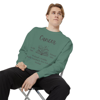 Cancer Zodiac Sweatshirt, Unisex Astrology Apparel, Vintage-Style Gift, Cozy Astrology Sweatshirt, Perfect for Zodiac Lovers, [...]
