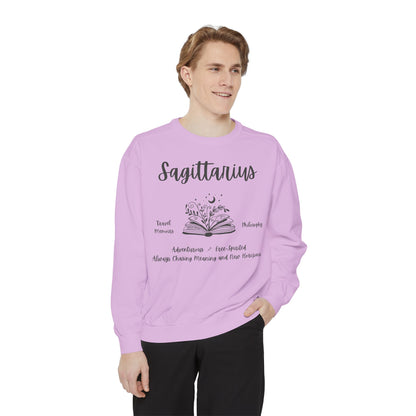 Sagittarius Astrology Sweatshirt, Cozy Unisex Style, Gift for Astrology Lovers, Zodiac Apparel, Astrology Birthday Gift