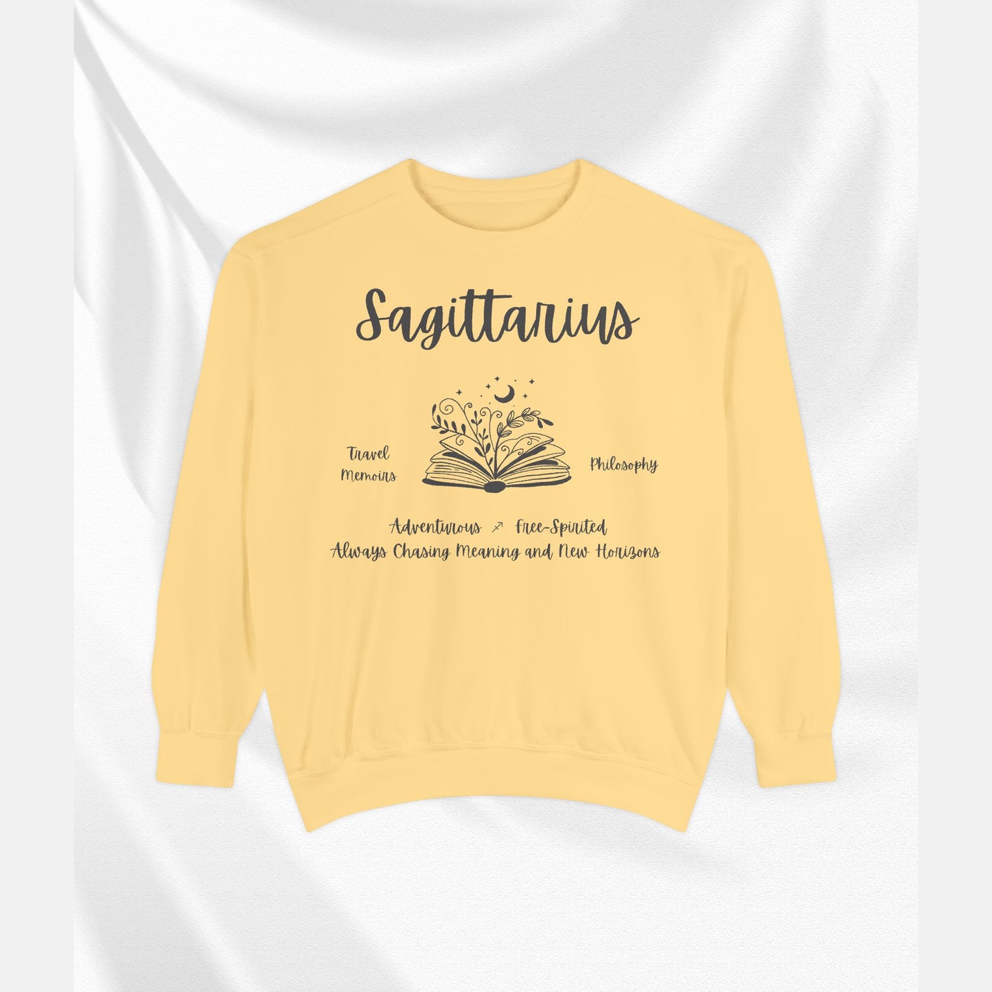 Sagittarius Astrology Sweatshirt, Cozy Unisex Style, Gift for Astrology Lovers, Zodiac Apparel, Astrology Birthday Gift