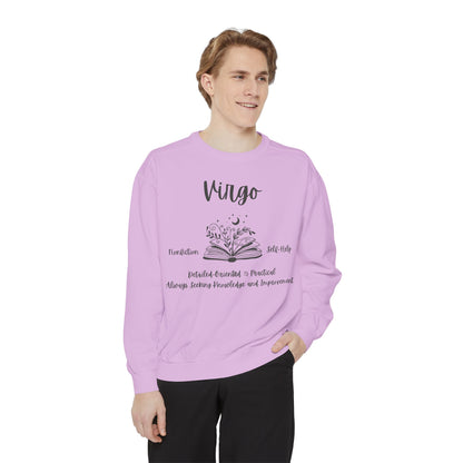 Virgo Zodiac Book Lover Sweatshirt