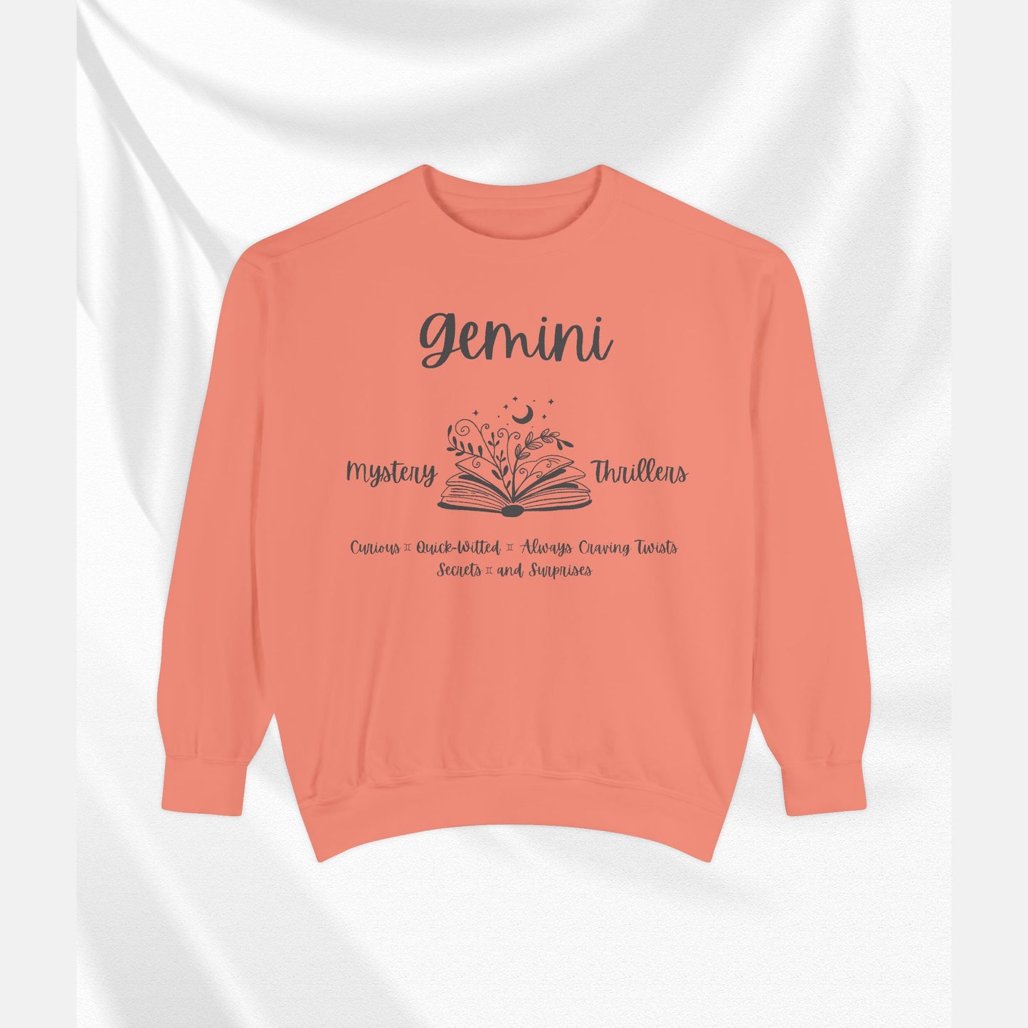 Gemini Book Lover Sweatshirt