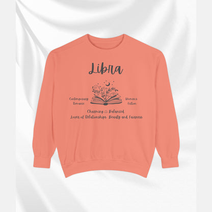 Libra Horoscope Sweatshirt | Cozy Astrology Gift, Unisex Fashion, Balanced Energy Apparel, Birthday Present, Zodiac Style