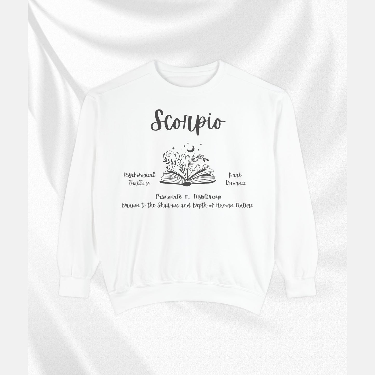 Scorpio Book Lover Sweatshirt