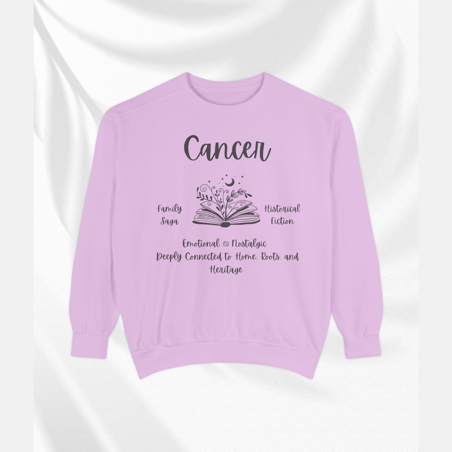 Cancer Zodiac Sweatshirt, Unisex Astrology Apparel, Vintage-Style Gift, Cozy Astrology Sweatshirt, Perfect for Zodiac Lovers, [...]