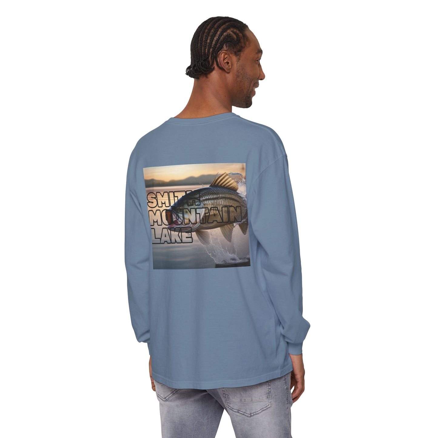 Fisherman Lake Vibes Long Sleeve T-Shirt