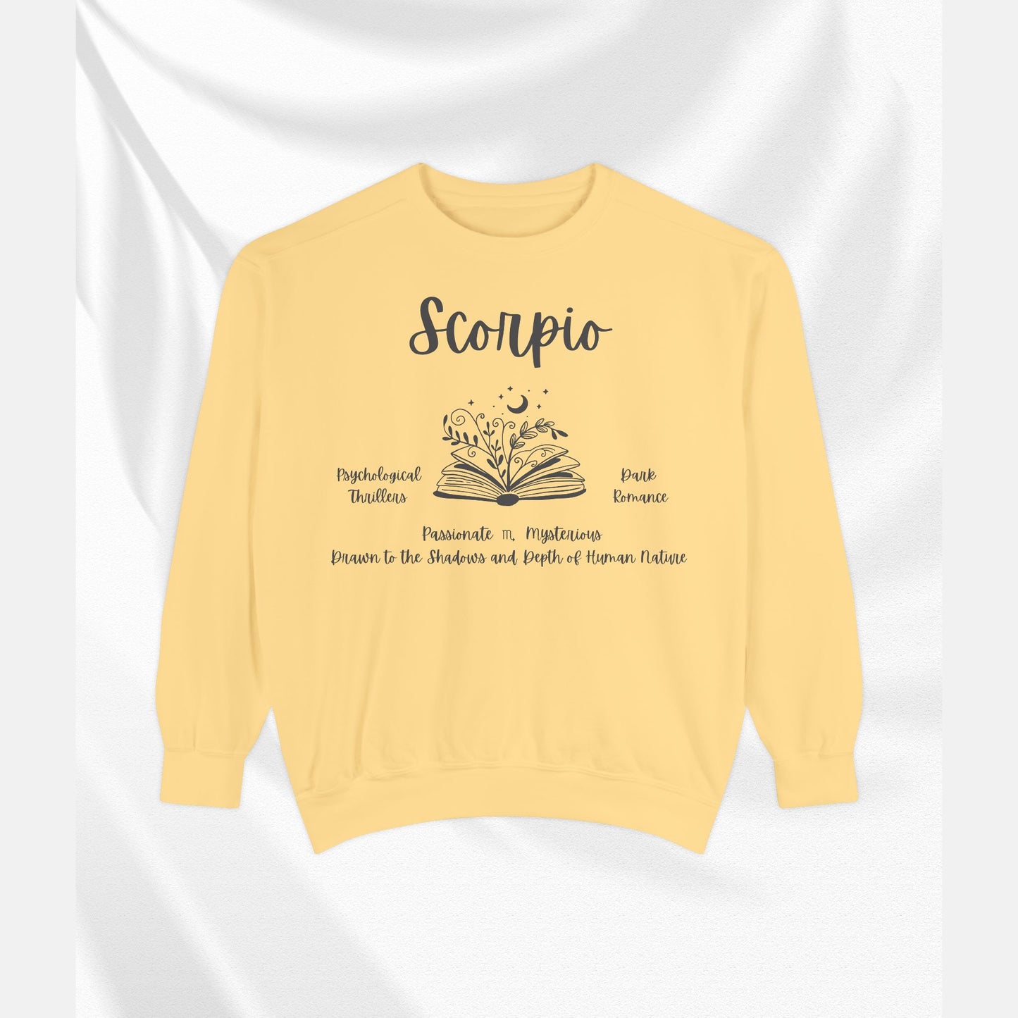 Scorpio Book Lover Sweatshirt