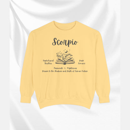 Scorpio Book Lover Sweatshirt