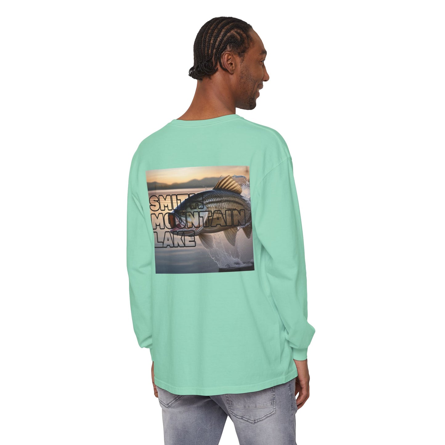 Fisherman Lake Vibes Long Sleeve T-Shirt