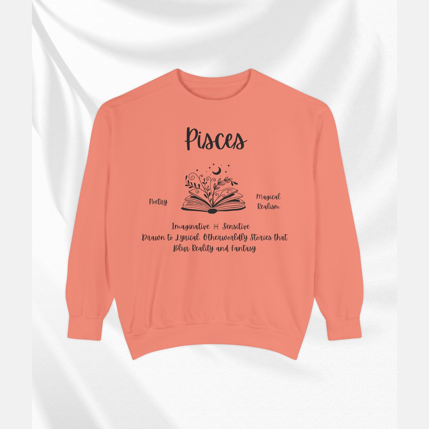Pisces Booklover Sweatshirt, Booklover sweatshirt for everyday