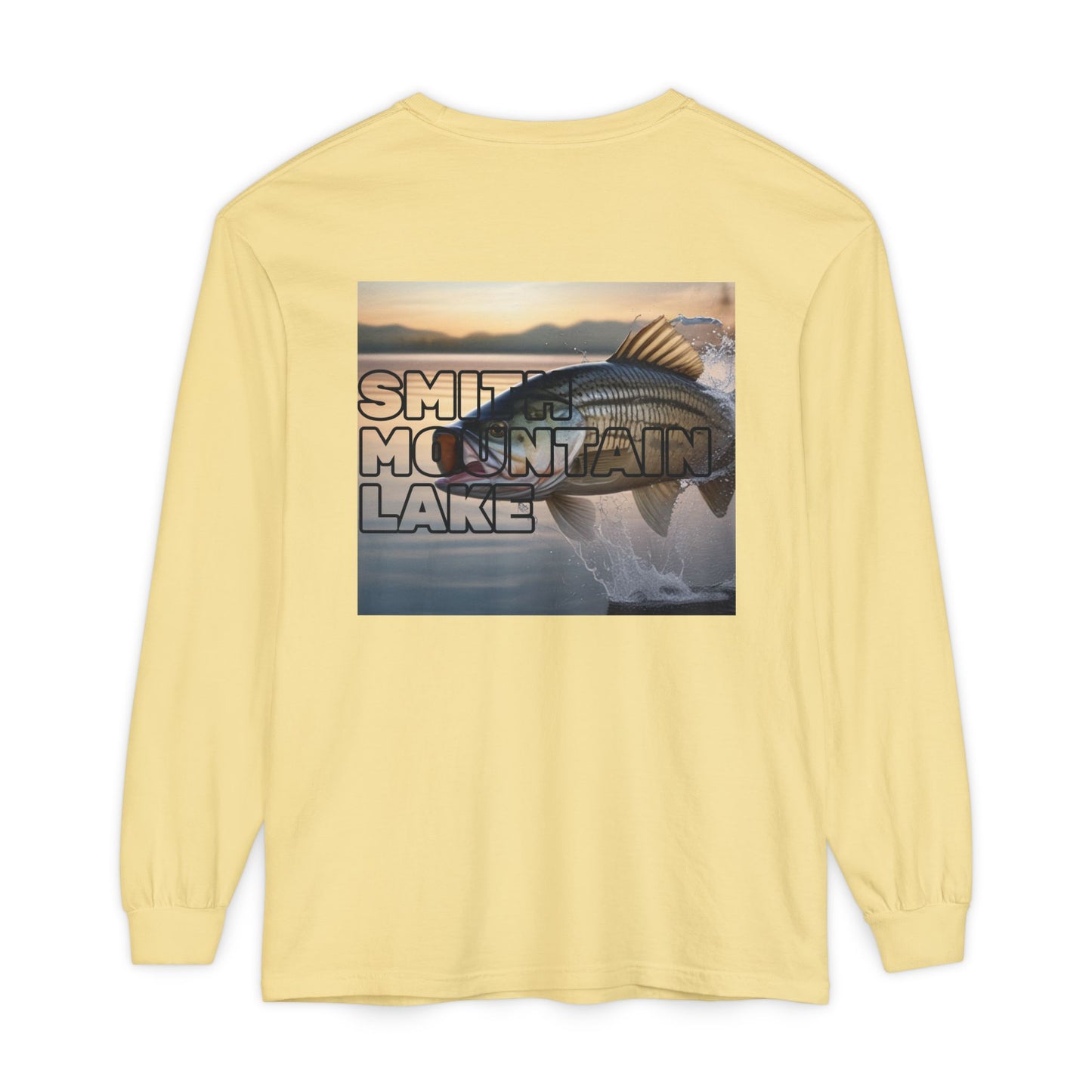 Fisherman Lake Vibes Long Sleeve T-Shirt