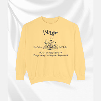 Virgo Zodiac Book Lover Sweatshirt