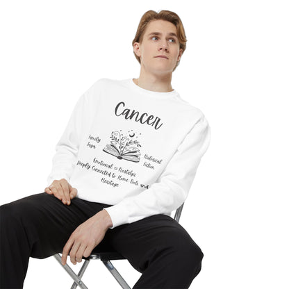 Cancer Zodiac Sweatshirt, Unisex Astrology Apparel, Vintage-Style Gift, Cozy Astrology Sweatshirt, Perfect for Zodiac Lovers, [...]