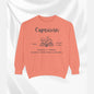 Capricorn Book Lover Sweatshirt, Capricorn zodiac long sleeve sweatshirt