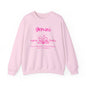 Gemini Book Lover Sweatshirt, White , Black,  Light Pink , Bright Pink Design