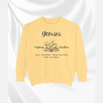 Gemini Book Lover Sweatshirt