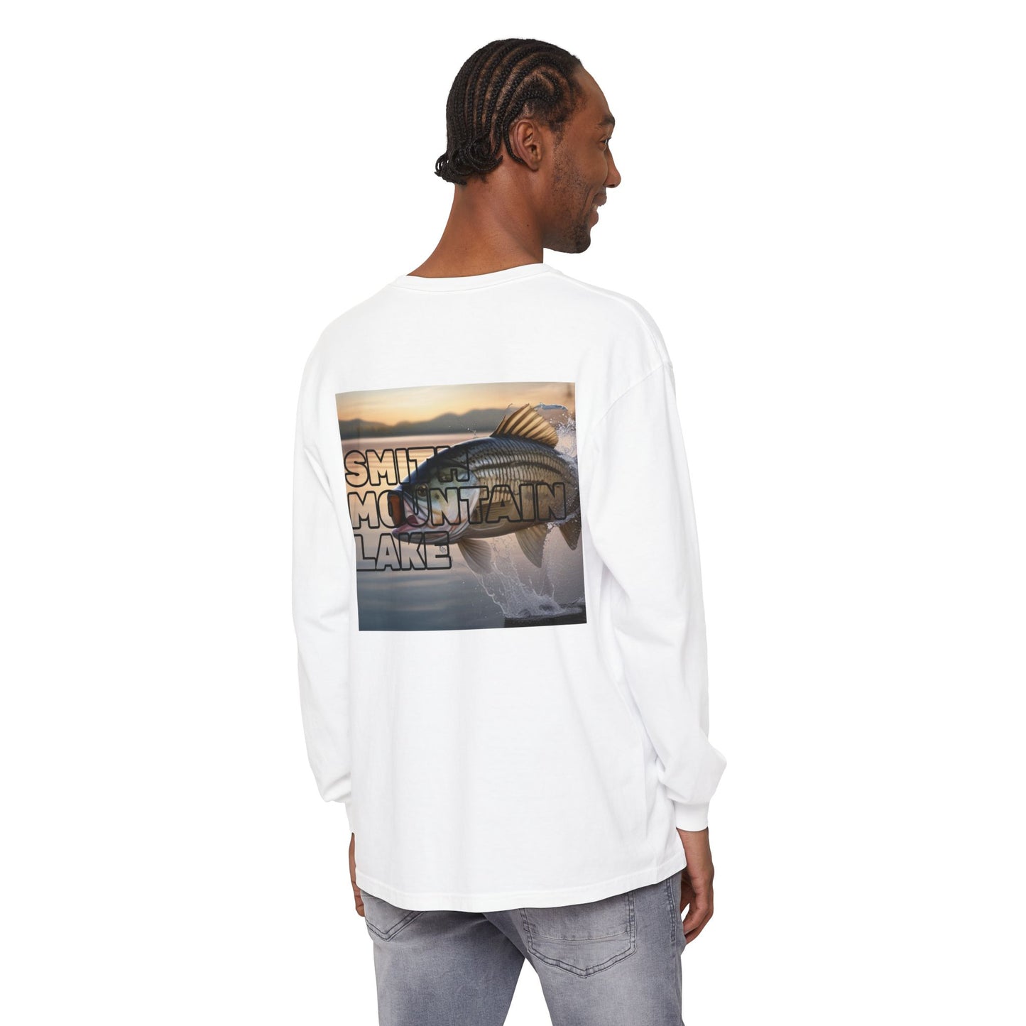 Fisherman Lake Vibes Long Sleeve T-Shirt