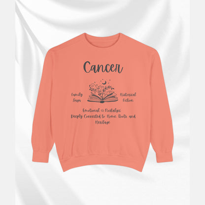 Cancer Zodiac Sweatshirt, Unisex Astrology Apparel, Vintage-Style Gift, Cozy Astrology Sweatshirt, Perfect for Zodiac Lovers, [...]