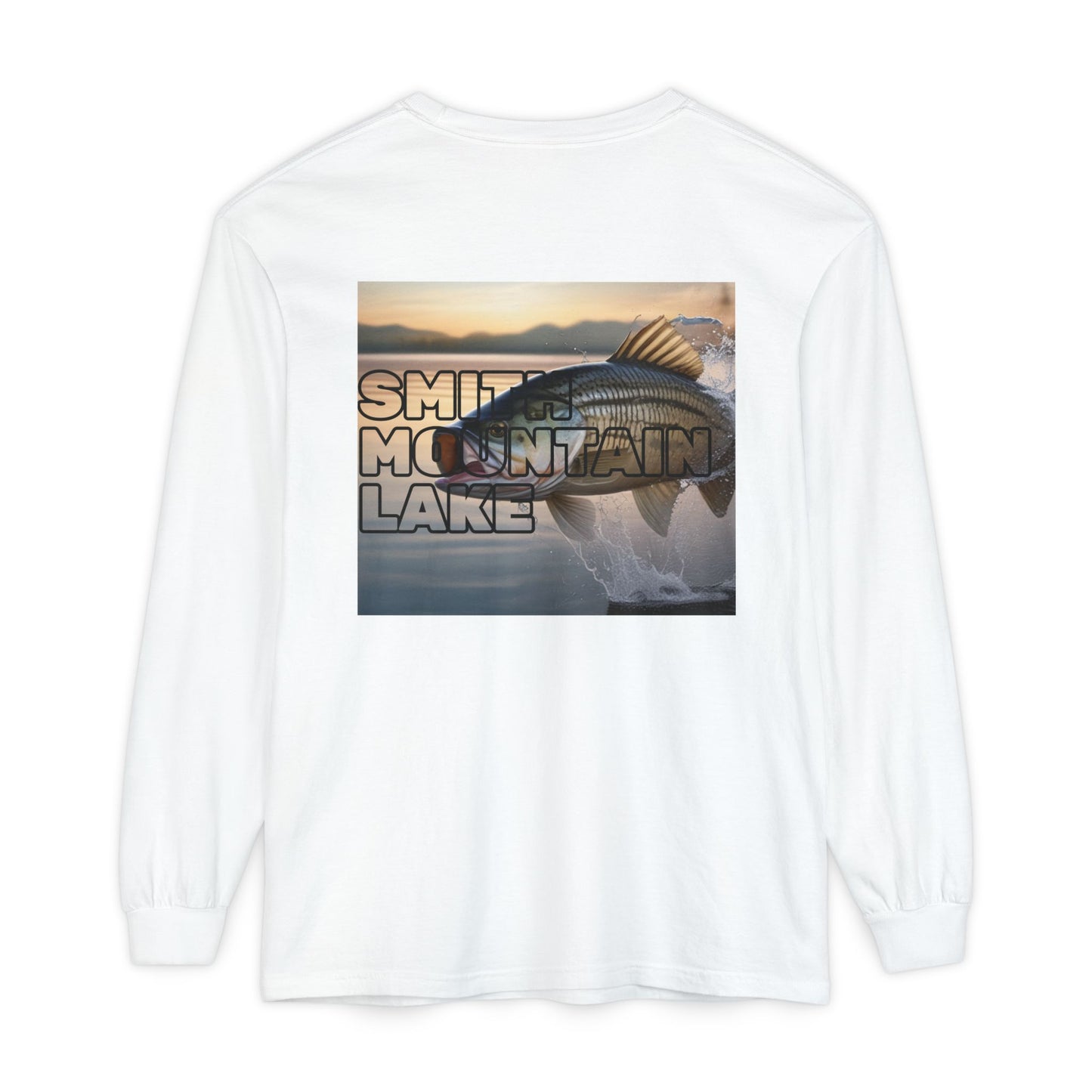 Fisherman Lake Vibes Long Sleeve T-Shirt