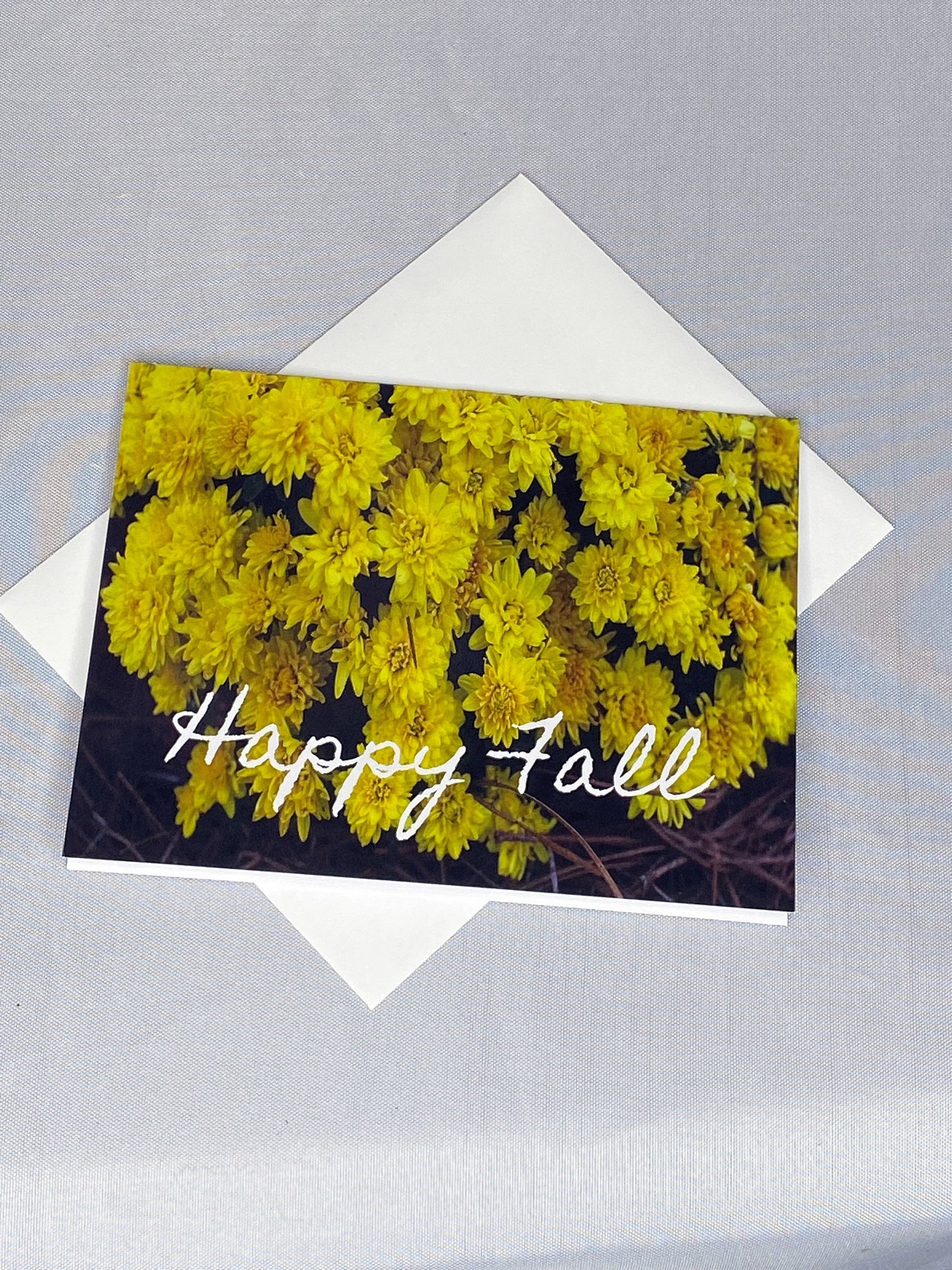 Floral Fall Notecards: Blank Inside, Set of 6