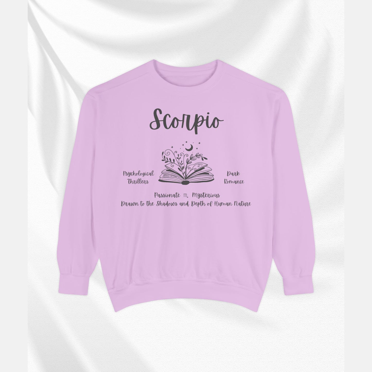 Scorpio Book Lover Sweatshirt