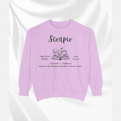 Scorpio Book Lover Sweatshirt