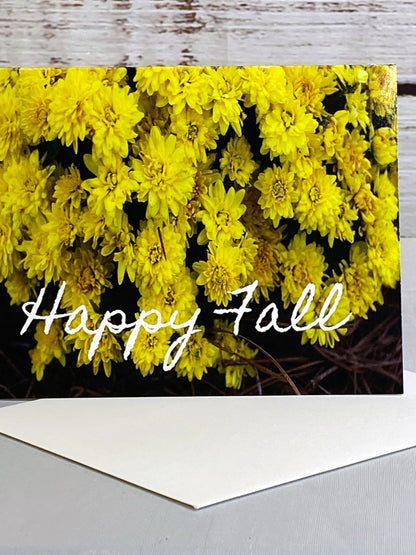 Floral Fall Notecards: Blank Inside, Set of 6