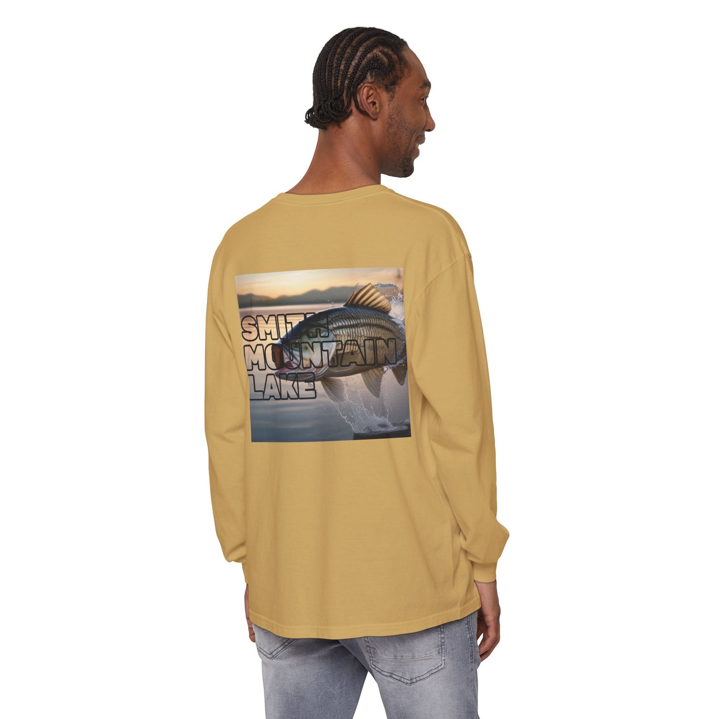 Fisherman Lake Vibes Long Sleeve T-Shirt